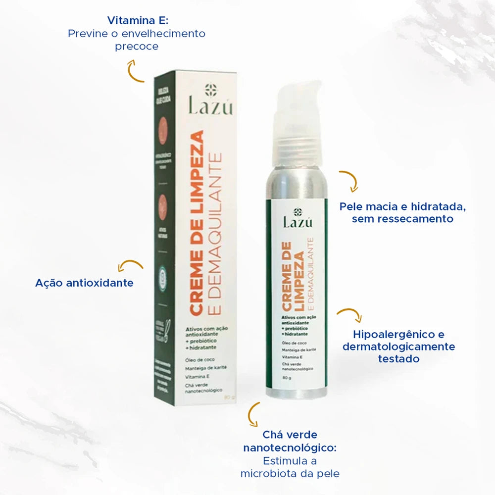 Creme de Limpeza e Demaquilante